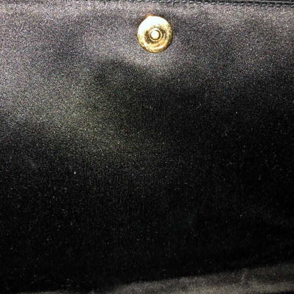 Prada Black Satin Pochette Clutch - Picture 4 of 7